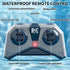 NIPLOOOW 2.4GHz Boys,1:18 4 5 6 7 8 9 Remote Control Shark Toys for Scale High Simulation Shark Toys with Light
