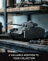 Set WW2 (1,006PCS, NF10312) Nifeliz Panzer IV G Military Tank Building for Adults, Collectible German Pz.Kpfw. IV G