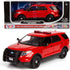 Motormax All Star Toys 1/24 Fire Department Diecast Model 2015 Ford Police Interceptor