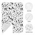 Zhbvncp Dalmatian Skin Baby Car Seat Cover & Breastfeeding Nursing Cover - Breathable Stretch Fabric Multi-Use Nursing