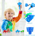 10 Pieces Throw and Catch Ball Set, Kids Ball and Cup Hand Eye Coordination Game, Outdoor Party Game for Yard Lawn