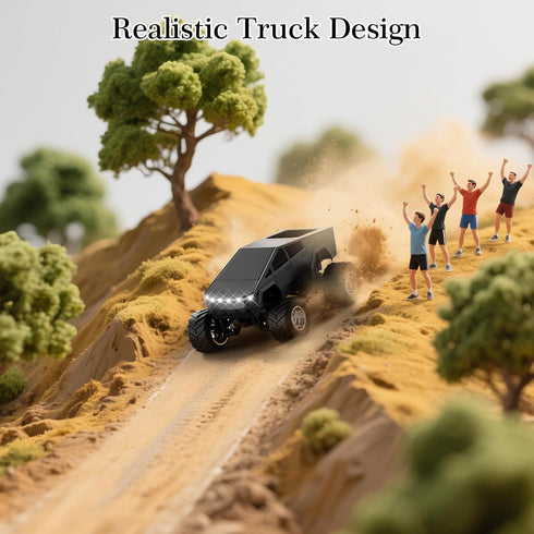 1:64 2.4Ghz OSIMILY MINI RC Car,APP Controlled Scale Alloy Off Road MINI RC Truck | Remote Control Car Speed/Steering