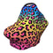 Schgap Leopard Car Seat Cover for Baby, Soft Stroller Cover Nursing Cover Breastfeeding