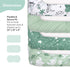 4-Pack The Peanutshell Baby Bassinet Sheets - Soft, Oval & Fitted Baby Girls or Boys Sheet, Rectangle, Fitted Covers