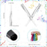 LCPQMZGH 24 Pcs Party Blowers, New Years Eve Noise Makers, Silver Noise Makers Horns for Baby Shower, Kids Birthday