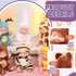 Hanaive 6 Pcs Mini Baby Dolls Set, 4 Inch Lifelike Reborn Cute Dolls for Easter Egg Fillers & Birthday Gifts for Girls