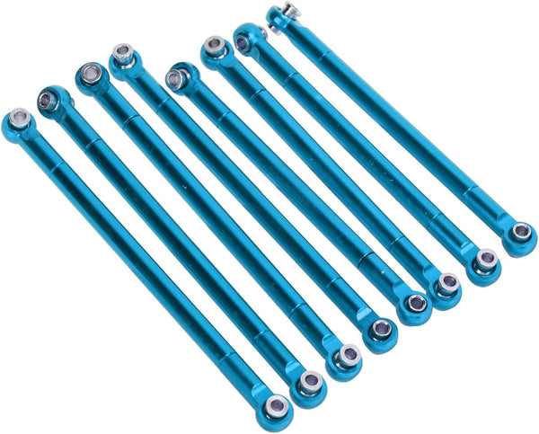RC Tie Rod, 8PCS Metal Full Car Tie Rod Accessories for MN86 Series Model Upgrade RC Car Parts