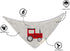 JN&LULU 3-Pack Newborn Baby Bibs Baby Bandana Drool Bibs for Drooling and Teething,Organic Cotton Bibs for Baby Gifts