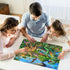 100 Piece Dinosaur Jigsaw Puzzle for Kids Ages 4-8, Educational Learning Toys for Boys & Girls - Unique Pieces