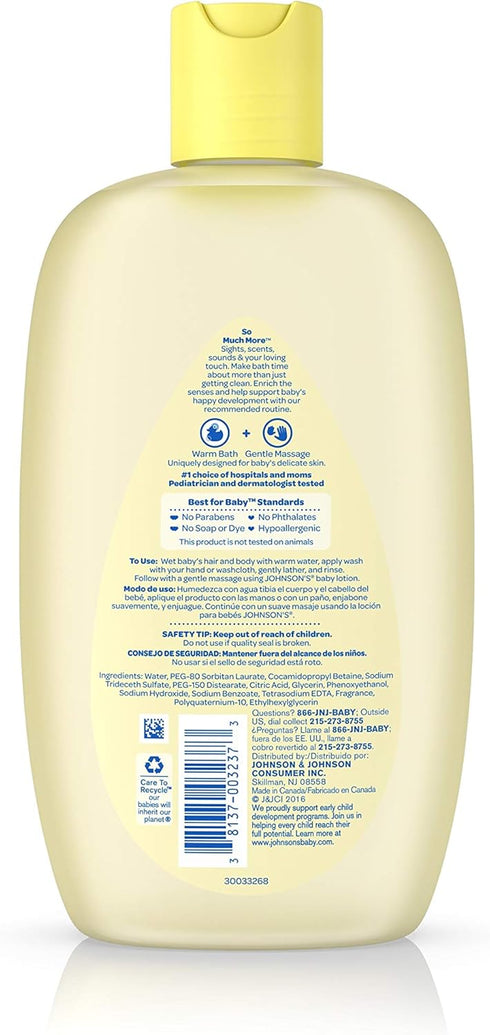 Johnson's 15 oz. No More Tears Head-to-Toe Baby Wash