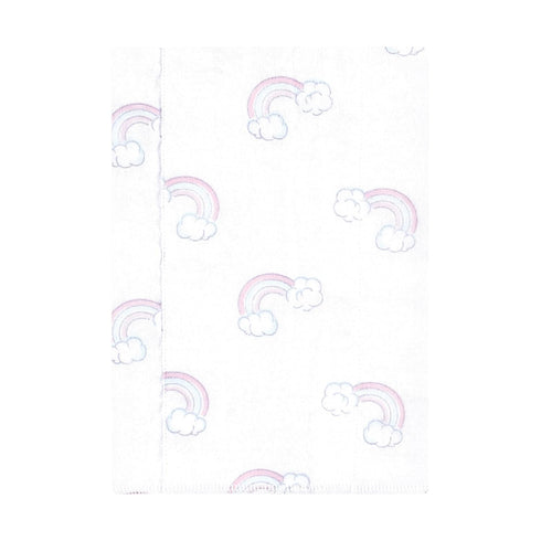 7pk, Hudson Baby Unisex Baby Flannel Burp Cloth Dreamy Unicorn, One Size