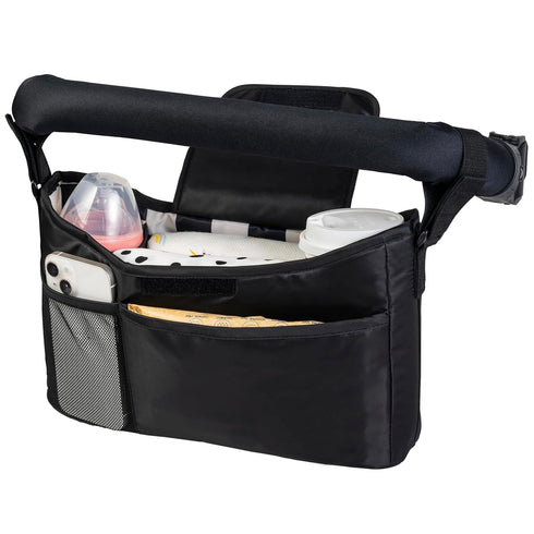 Tiny Twinkle Universal Stroller Organizer with Adjustable Strap | Waterproof Stroller Caddy