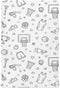 KICPOAY Fitted Crib Sheets Basketball Sport Stretchy Portable Playard Sheets for Baby Toddler,