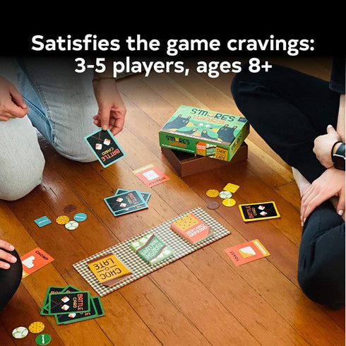 Chronicle Books S’Mores Wars: The Campfire Card Game of Snack Attacks (Competitive Card-Drafting Marshmallow Game for