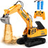 RC Toys Construction Excavator Car, Kids Birthday Gift for Boys & Girls 4-9 Years, Best Toddler Sand Play Vehicle