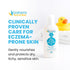 0+ 12 (1 100ml) Grahams Natural Baby Eczema Body and Bath Oil - Treat Eczema & Cradle Cap, Relief for Itchy, Dry Skin