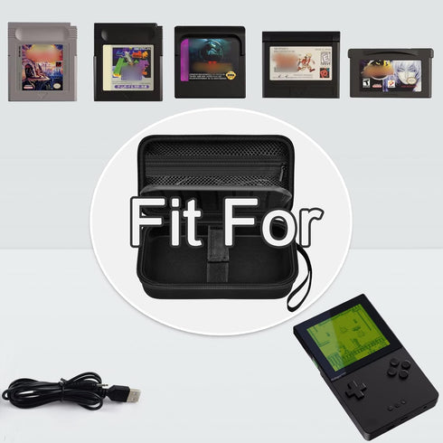 Hard Case Compatible with Analogue Pocket Handheld Game Console - Portable Mini Game Player Storage Bag (Box Only)