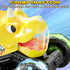 2 3 4 5 Intoypad Yellow Triceratops Dino Monster Truck Toddler Push Car Toy with LED Wheels Press & Go Dinosaur Toy