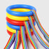 Kids Walking Rope - 8pcs Detachable Hold A Ring Walking Rope with Handles for Daycare Outdoor Safety