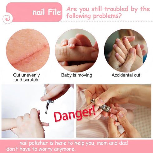 Ylinge 36 Trimmer 4 Pieces Nail File Pads Nail Grinding Heads Replacement Pads for Baby Standard Electric Kid