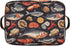 CWUPZAY 1 Pack Tuna Sardine Storage Basket Canvas Fabric Collapsible Storage Bins Box Organizer Waterproof for Home