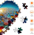 Jozutoyz 1000 1000 Jigsaw Puzzles for Adults Pieces, Love Pebbles Beach Puzzle, Impossible Difficult Hard Fun Piece