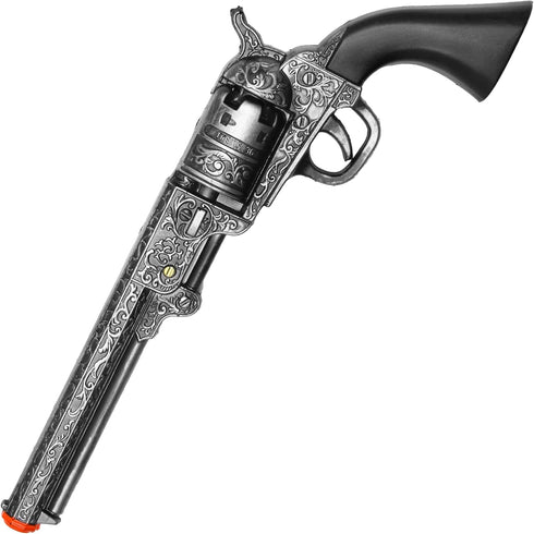 LALAPORT 13-Inch SMB-110 Decorative Western Classic Revolver Style, Body with Ornate Engravings, Suitable