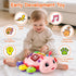 6-12 Tummy Baby Toys Months, Crawling Musical Baby Toy with Obstacle Avoidance, Lights & Music, Interactive Time