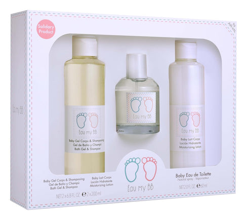 Eau My BB !, Three-Piece, Set, for Newborns, Infants, Babies, Eau De Toilette, EDT, 2.02oz,