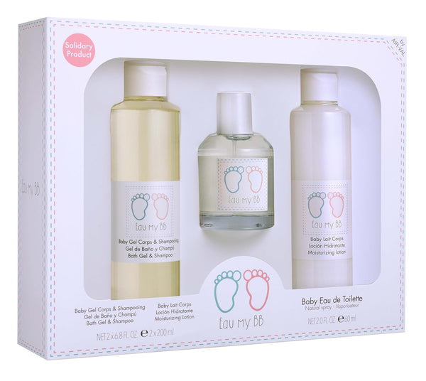 Eau My BB !, Three-Piece, Set, for Newborns, Infants, Babies, Eau De Toilette, EDT, 2.02oz,
