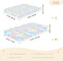 miaozhen 1 Pack 52x28 Cotton Crib Sheets for Baby Boys Girls Soft Comfy Bow Star Cartoon Crib Mattress Sheet