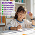 Anxiety:6 Pack Fidget Toys Worry Stones for Sensory Toys for Stress-Silent Fidget Stones-Autism Special Needs Stress