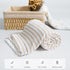 Meracorallo Baby Blankets for Unisex Boys and Girls, Super Soft Nursery Bed Blankets, 30" x 40", Neutral Stripe