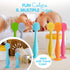 Bumco Baby Bum Brush - BPA-Free Diaper Cream Spatula with Suction Cup Base, Soft & Flexible Silicone, Wipe-Clean