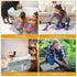 Elbow Set Baby Bath Kneeler and Rest Pad | Bath Kneeling Pad for Bathing Baby with Toy Organizer PocketsSoft Non-Slip