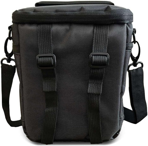Navitech MBP853 Black Baby Monitor and Camera Carry Case Bag Compatible With Motorola Connect