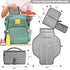 Portable Diaper Changing Pad - Changing Pad Portable with Wipes Pocket, Waterproof Diaper Changing Mat, Portable
