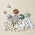 Lovey Blanket for Boys and Girls, Organic Cotton Muslin Security Blanket for Babies, Soft Breathable Lovie