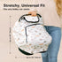 KeaBabies Portable Diaper Changing Pad and Car Seat Cover for Babies - Waterproof Foldable Baby Changing Mat