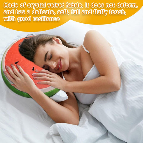 CHELEI2019 11.8" Cute Watermelon Pillow Plush Stuffed Fruit Cushion Hug Toy Gift for Kids