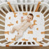 52 28 9In Crib Sheets for Boys Labradoodle Dog Toddler Baby Girl Sheets for Crib,Neutral Mini Crib Nursery Mattress