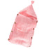 0-6 XMWEALTHY Newborn Baby Wrap Swaddle Blanket Knit Sleeping Bag Receiving Blankets Stroller Wrap for Baby Light Pink