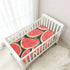 Bseiialft 52 28 Red Watermelon Fruit Crib Sheets for Boys Girls Soft and Breathable Cotton Baby Sheets for Standard