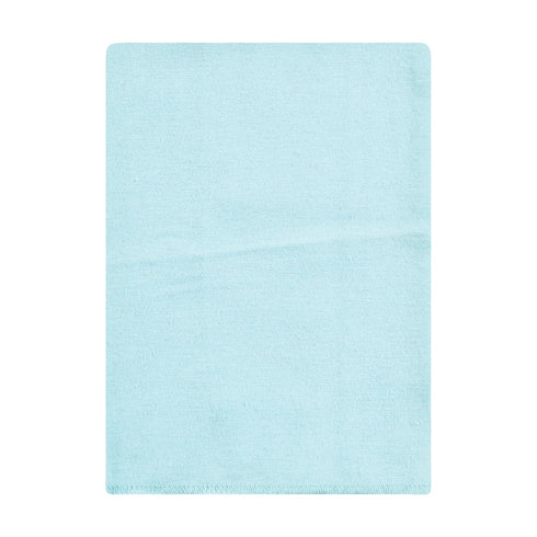 Hudson Baby Unisex Baby Flannel Burp Cloth 12pk, One Size, Teal Elephant