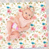 FIGEPO 4 Pack Pack Set Pack Baby Girl N Play Mini Crib Sheets Soft Fitted Floral Theme Baby Girl Mattress Covers