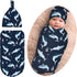 Osvbs Sharks Ocean Baby Stuff Newborn Swaddle Blanket Animal Baby Wrap Blanket Soft