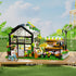 Set 8-12 680pcs Flower House Building with LED, City Street House Flower Shop Building Blocks Toy, Valentine Gift
