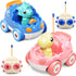 Kidz do 2 Pack Pink Dinosaur Remote Control Car Toys, Easter Present