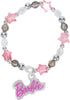 LUV HER Girls Jewelry Set - 3 Piece Toy Jewelry Box Set with Bead Necklace, Bracelet, and Ring - Play Accessories for