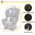Backpack YOREPEK Padded Car Seat Travel Bag for Airplane, Heavy Duty Car Seat Bags for Air Travel, Carseat Cover